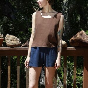 Me & Arrow Navy blue shorts